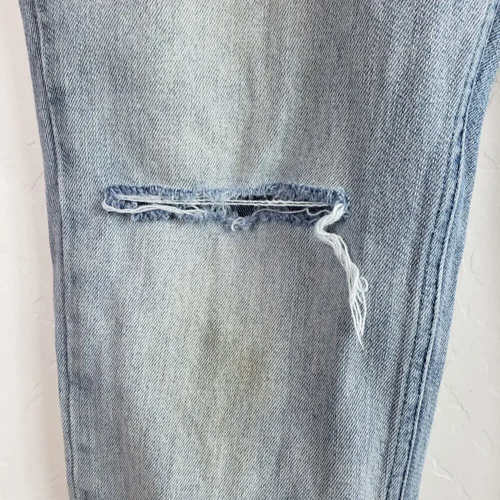 PacSun Men's Ripped Light Skinny Jeans Size 31 X 32